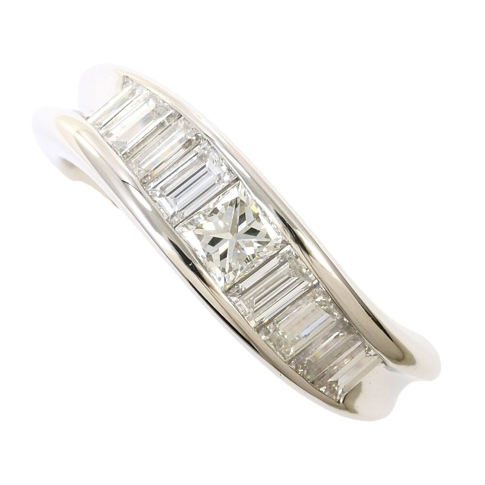 VINTAGE Silver Diamond Ring